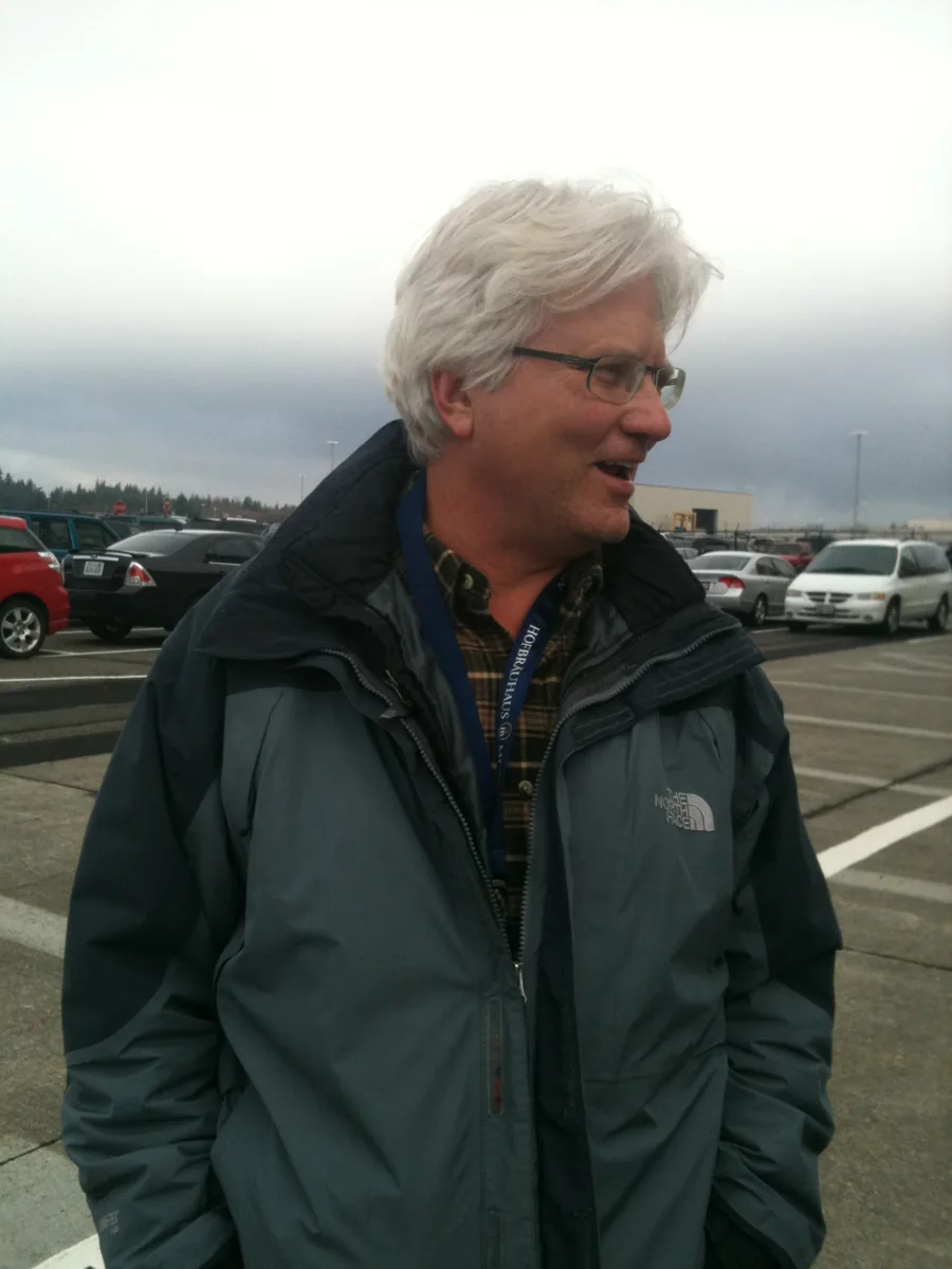 Steve and Gary at Boeing Everett, Washington