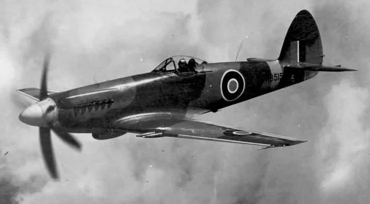 Supermarine Spitfire in flight