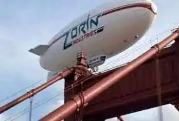 Zorin Industries airship — James Bond A View to a Kill